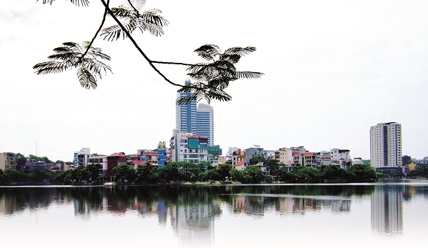 Một sớm Hồ Tây.