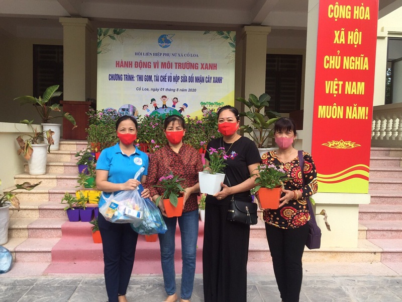 Cán bộ hội viên phụ nữ xã Cổ Loa tích cực tham gia chương trình