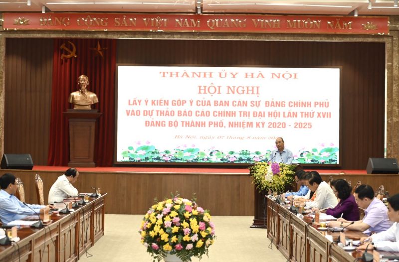 Thủ tướng Chính Phủ phát biểu tại Hội nghị