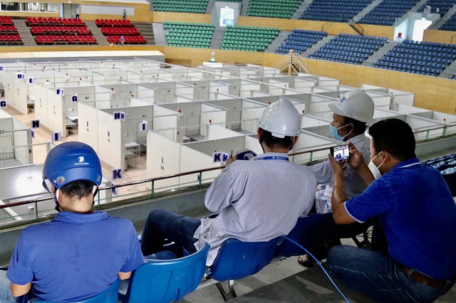 Chưa đầy 60 phút, VNPT đã lắp dựng xong