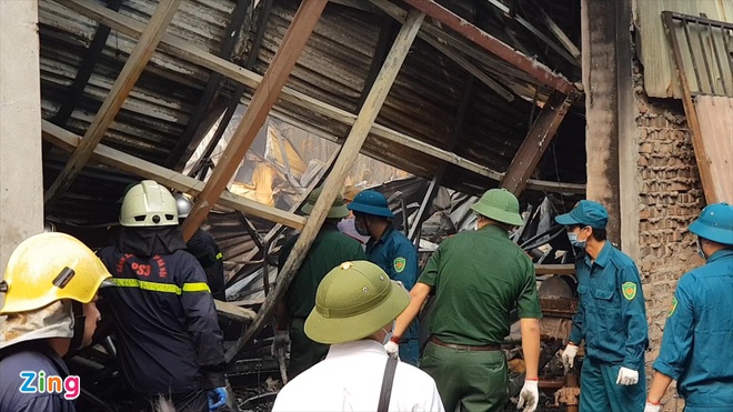 Hiện trường vụ ch&aacute;y khiến 8 người tử vong