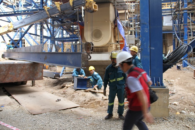 Người lao động trên công trường