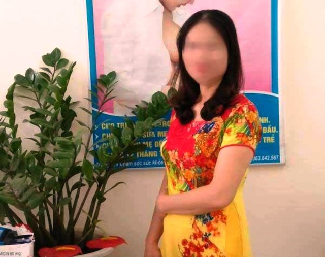 Bị can Chử Thị Mỹ Lệ