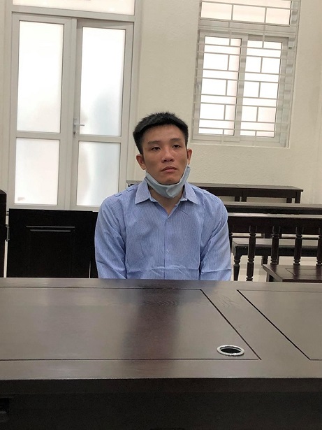 Bị cáo Tiểng tại Tòa Bị cáo Tiểng tại Tòa