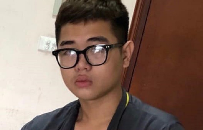 Hà Trần Long Vũ tại cơ quan công an (Ảnh: TL) Hà Trần Long Vũ tại cơ quan công an (Ảnh: TL)