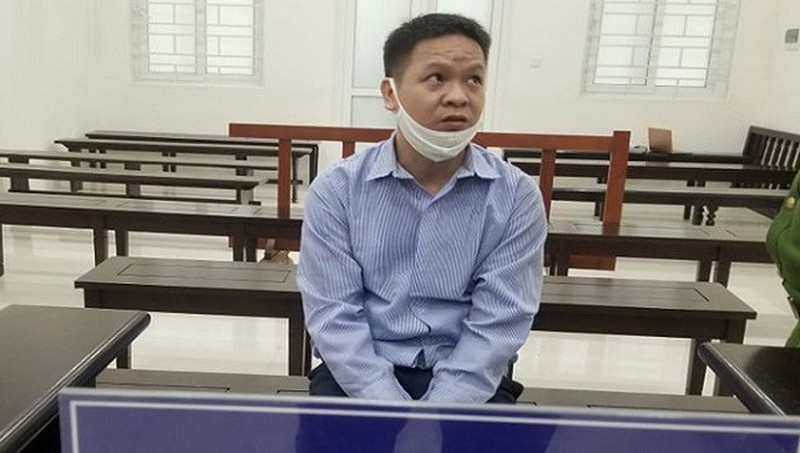 Bị cáo Nhã trước Tòa Bị cáo Nhã trước Tòa