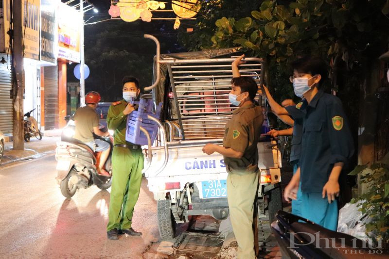 Lực lượng chức năng đã tiến dỡ bỏ chốt cách ly