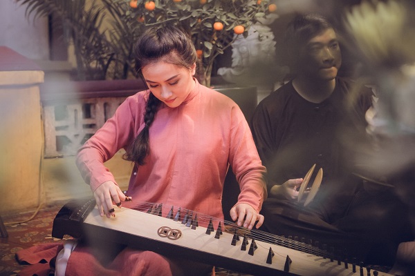 NS Phạm Trang, cháu nội cố nghệ nhân Phạm Chí Đương theo nghiệp đàn bầu nhưng không nối nghiệp cha ông chế tác trống