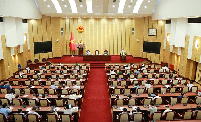 Quang cảnh cuộc họp