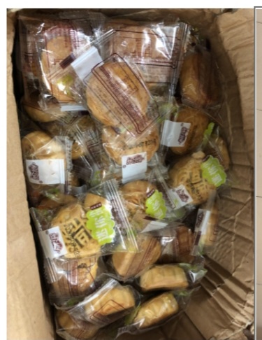 Một thùng bánh trung thu không có hóa đơn chứng từ bị thu giữ