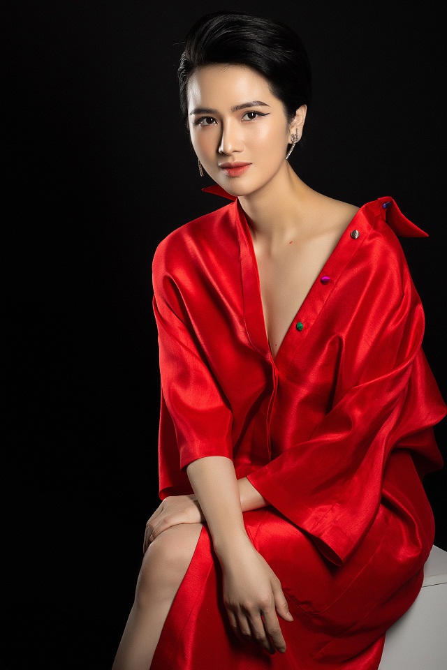 Hoa hậu Cao Th&ugrave;y Dương từng l&agrave; 