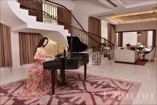 Cao Th&ugrave;y Dương từng sống trong căn nh&agrave; 2 triệu USD v&ocirc; c&ugrave;ng lộng lẫy