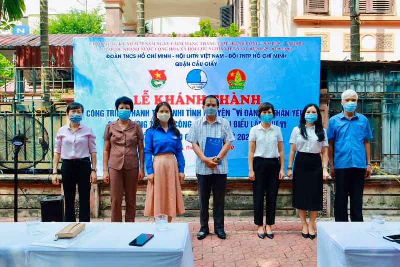 Thiếu nhi Cầu Giấy có sân chơi mới - ảnh 1