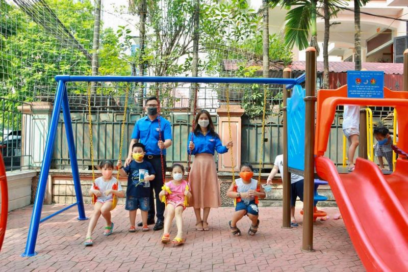 Thiếu nhi Cầu Giấy có sân chơi mới - ảnh 2
