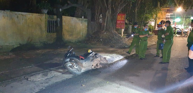 Một phần hiện trường vụ việc