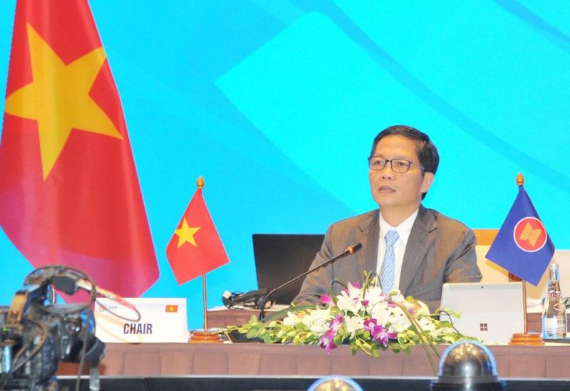 Bộ trưởng Bộ Công Thương Trần Tuấn Anh phát biểu tại hội nghị ngày 29/8. Bộ trưởng Bộ Công Thương Trần Tuấn Anh phát biểu tại hội nghị ngày 29/8.