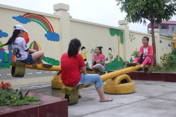 Xây dựng không gian sống an toàn cho trẻ là một trong những nhiệm vụ trọng tâm của Hội LHPN Hà Nội.