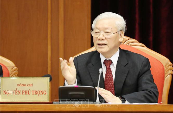 Tổng b&iacute; thư, Chủ tịch nước Nguyễn Ph&uacute; Trọng.