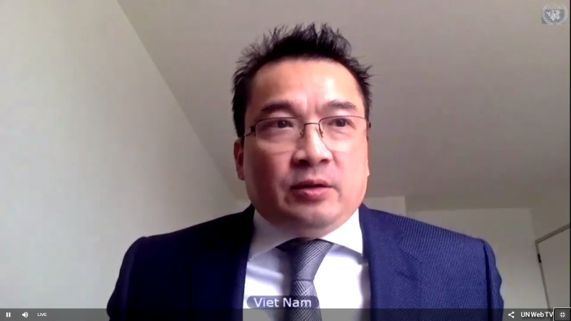 Đại sứ Phạm Hải Anh, Phó Trưởng phái đoàn Thường trực Việt Nam tại LHQ