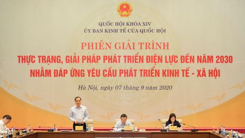 Tại phiên giải trình Tại phiên giải trình