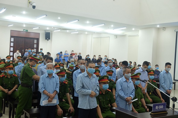 29 bị cáo tại phiên tòa sơ thẩm 29 bị cáo tại phiên tòa sơ thẩm
