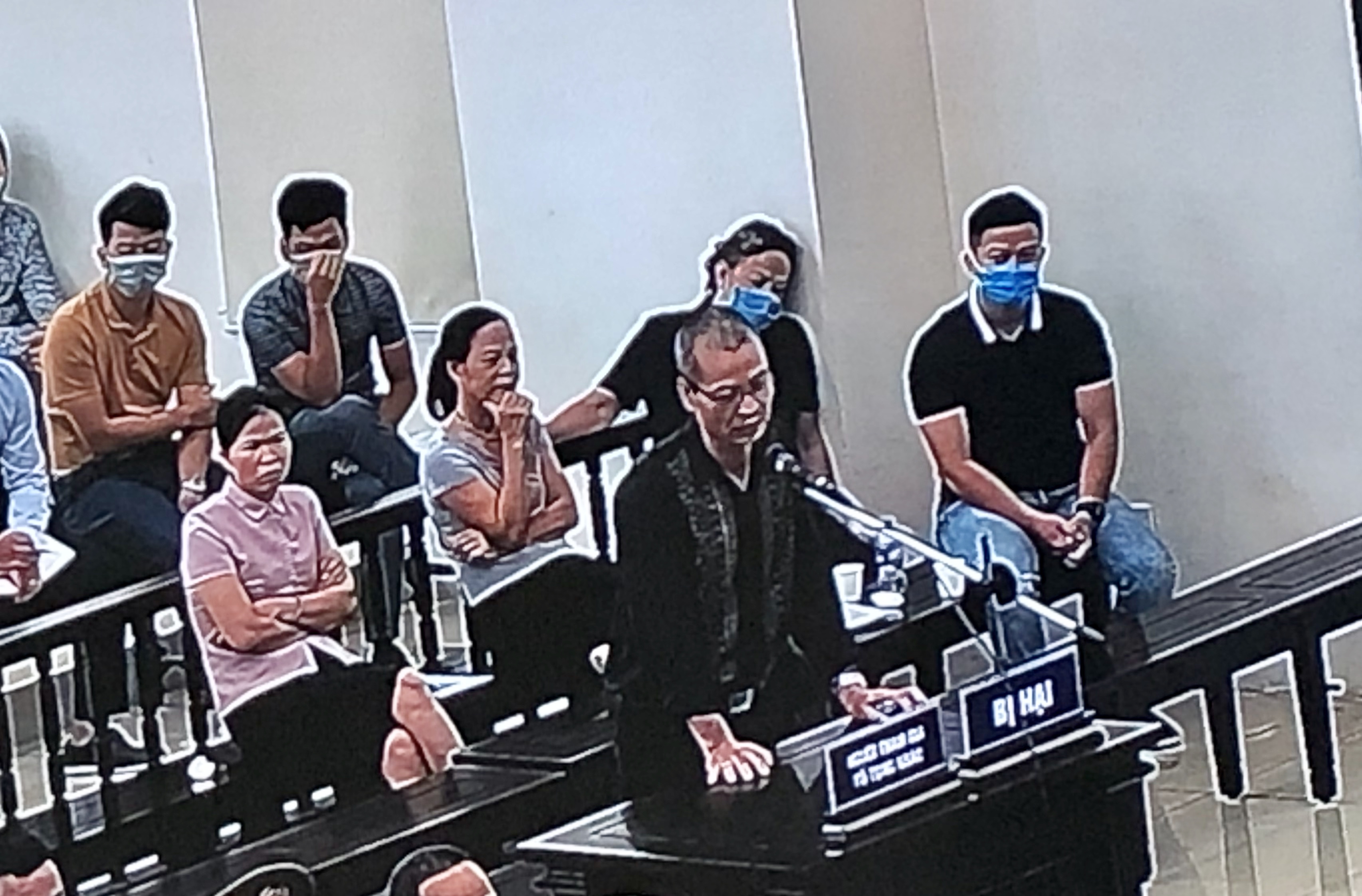 Ông Phạm Công Lâm, bố Đại úy Phạm Công Huy - một trong ba chiến sỹ đã hi sinh tại Đồng Tâm