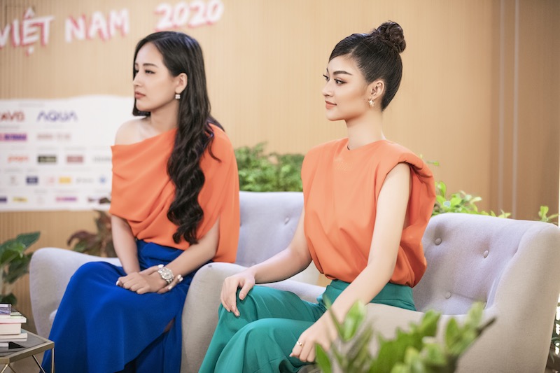 Á hậu Kiều Loan (bìa phải) cảm thấy 