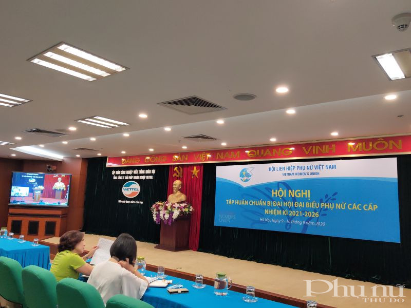 Điểm cầu trực tuyến tại  Hà Nội