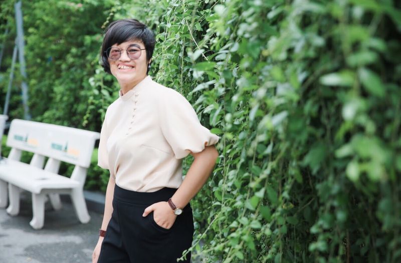 Hà Bích Hảo của ngày hôm nay, tự tin và tràn đầy năng lượng sau những biến cố của cuộc sống.