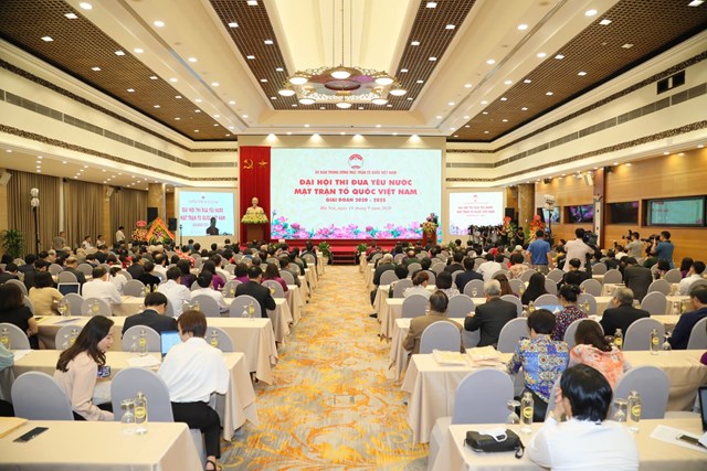 Toàn cảnh Đại hội Thi đua yêu nước MTTQVN