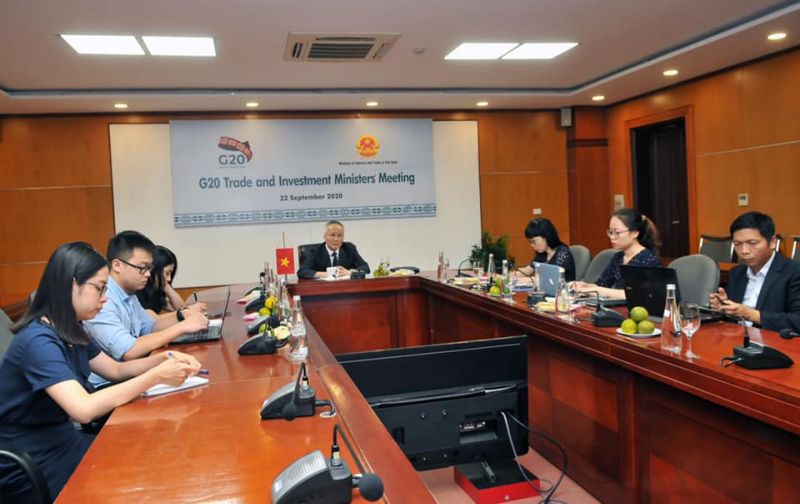 Quảng cảnh hội nghị tại điểm cầu Hà Nội