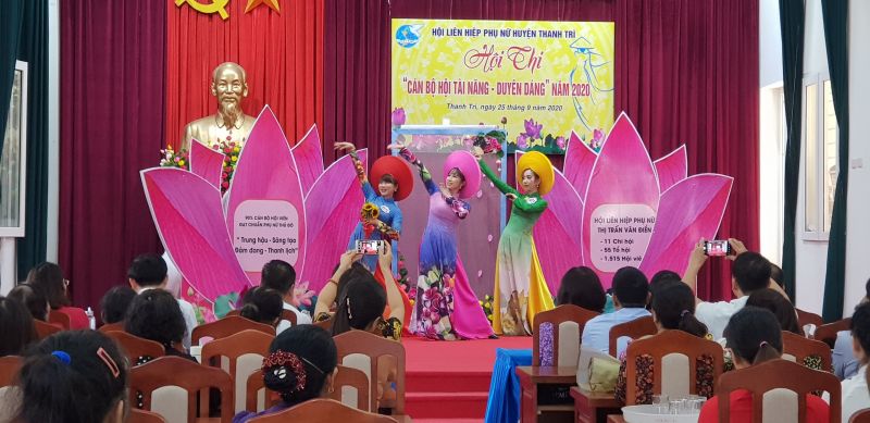 Phụ nữ Thanh Trì thi tài năng duyên dáng năm 2020 - ảnh 2