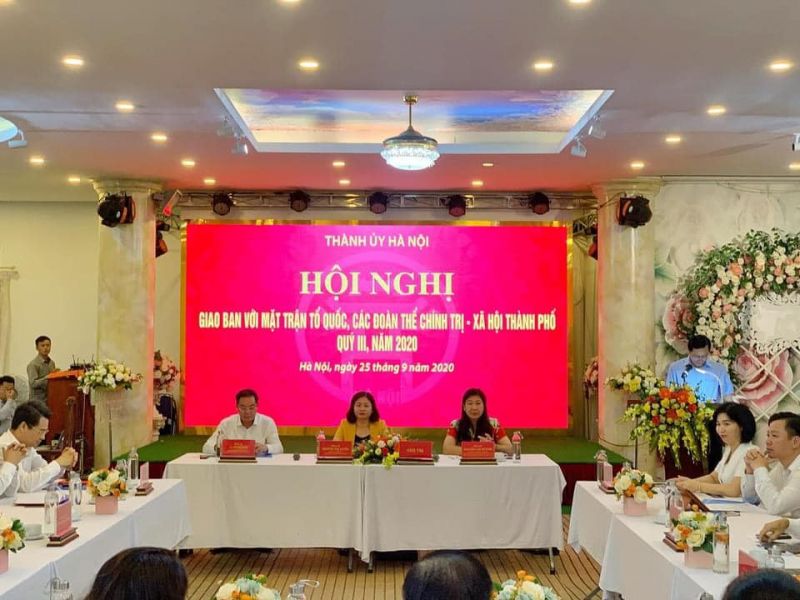 Quang cảnh Hội nghị