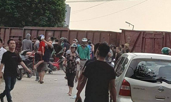 Khu vực xảy ra tai nạn