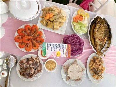 Mâm cỗ mà khách đặt nhưng không nhận