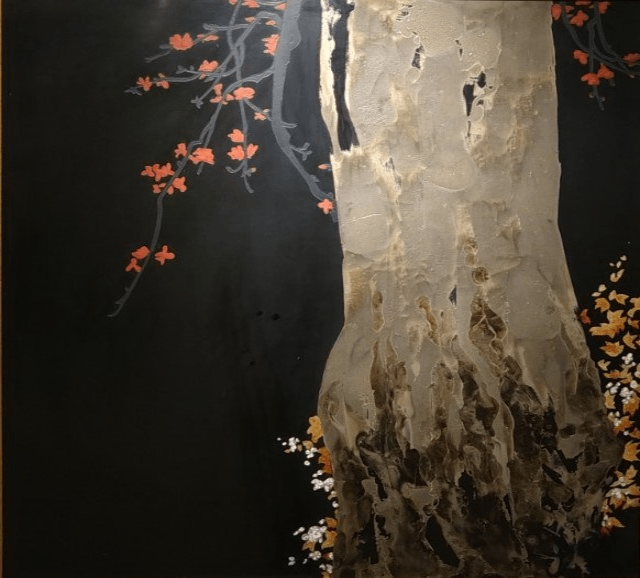 Cùng ngắm Quốc hoa các nước ASEAN rực rỡ trong triển lãm tranh tại Hà Nội - ảnh 3