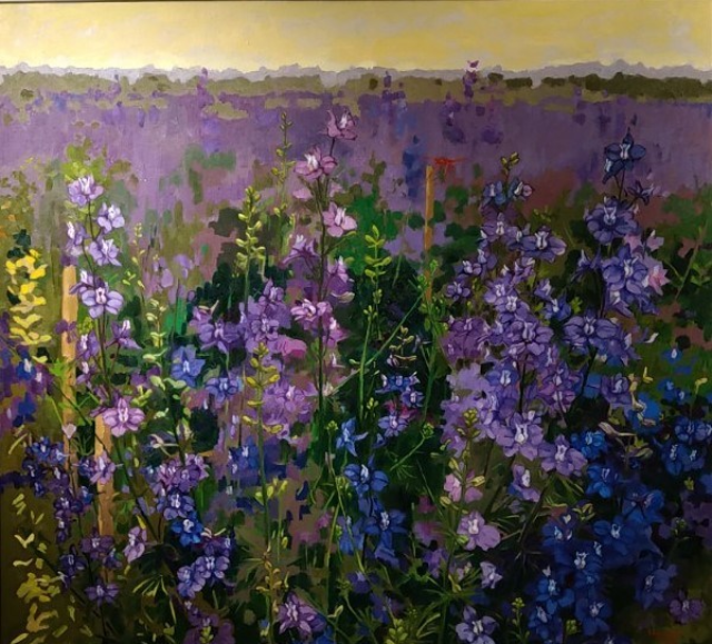 Hoa Violet của L&ecirc; Trần Hậu Anh