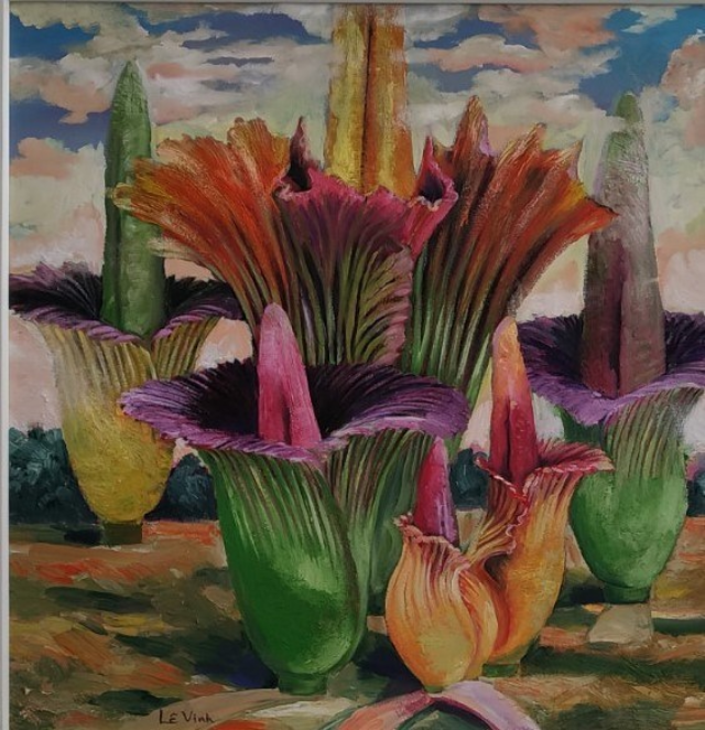 Một trong ba lo&agrave;i Quốc hoa của Indonesia, t&aacute;c giả L&ecirc; Vinh