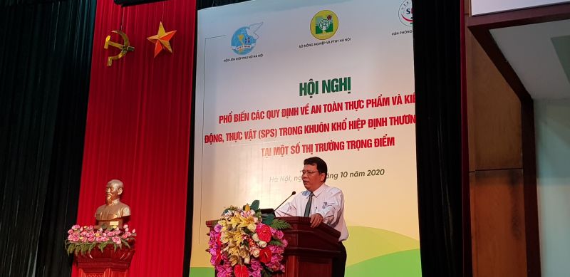 Ông Ngô Xuân Nam, Phó Giám đốc Văn phòng SPS Việt Nam phát biểu Ông Ngô Xuân Nam, Phó Giám đốc Văn phòng SPS Việt Nam phát biểu