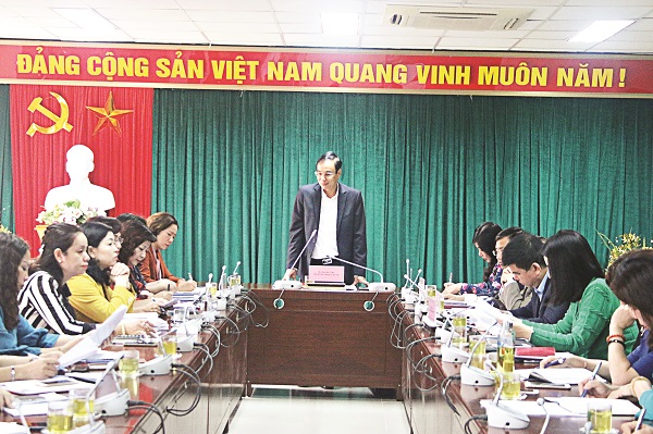 Đồng chí Phó Bí thư Thành ủy Hà Nội Đào Đức Toàn đánh giá cao những kết quả đạt được của các cấp Hội trong tham gia giải quyết các vụ việc khó, nóng trên địa bàn