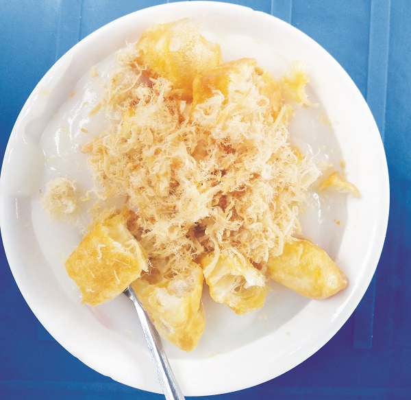 Cháo sườn quẩy ruốc - quà chiều ngày se lạnh - ảnh 2