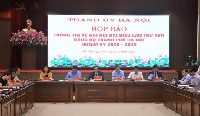 Họp báo thông tin về Đại hội Đại biểu TP