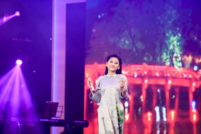 Nữ ca sĩ hài lòng với ngôi vị Á quân cuộc thi