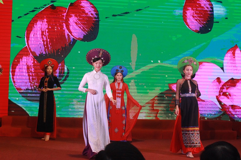 Trình diễn bộ sưu tập áo dài của nhà thiết kế David Le