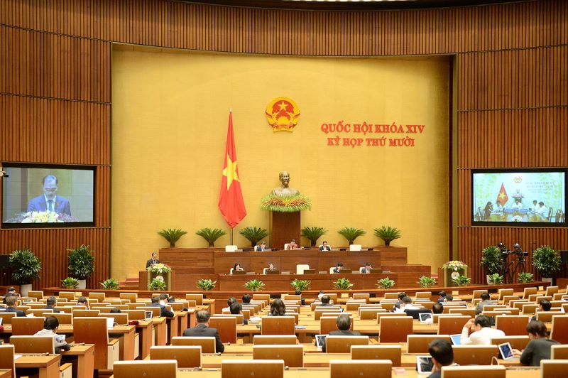 Quang cảnh kỳ họp thứ 10, Quốc hội khóa XIV. Quang cảnh kỳ họp thứ 10, Quốc hội khóa XIV.