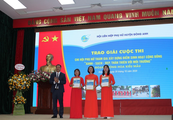 Hội LHPN huyện tổ chức trao giải cuộc thi