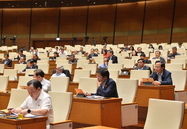 Quang cảnh Quốc hội phiên họp ngày 26/10 Quang cảnh Quốc hội phiên họp ngày 26/10