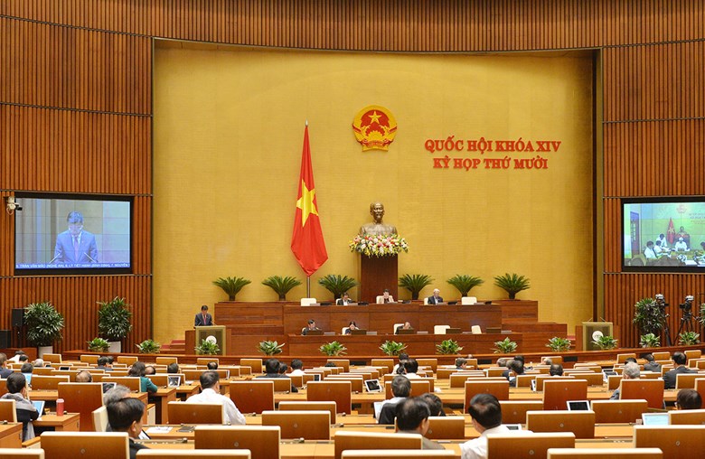 Quang cảnh phiên họp Quốc hội ngày 26-10 Quang cảnh phiên họp Quốc hội ngày 26-10