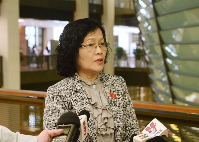 Đại biểu Trần Thị Quốc Khánh (đoàn Hà Nội)