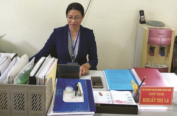 Chị Khuất Thị La